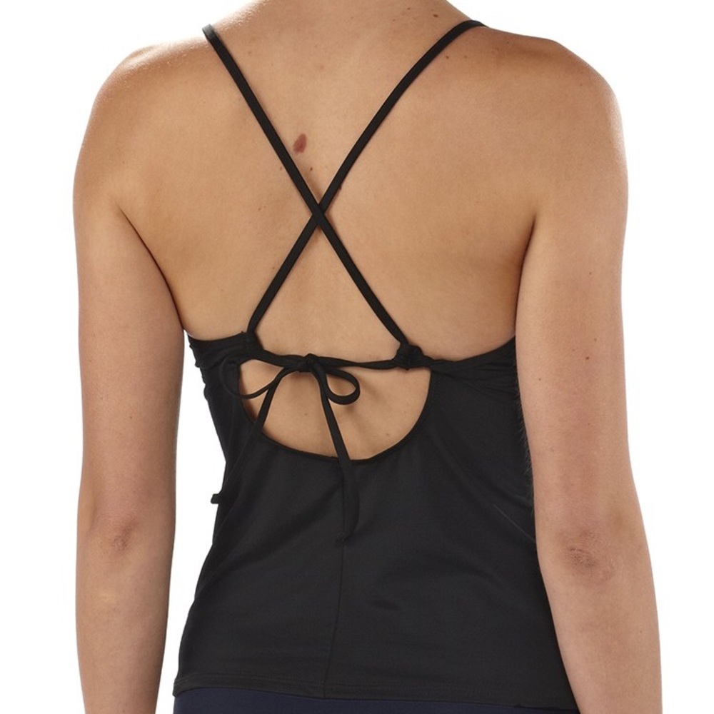 Patagonia Solid Eiron Tankini Top, Black